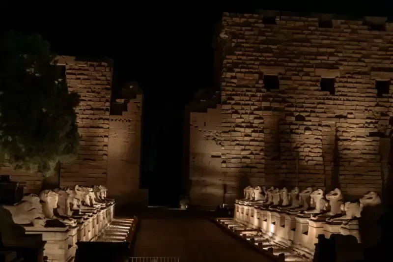 Spettacolo di Suoni e Luci a Karnak